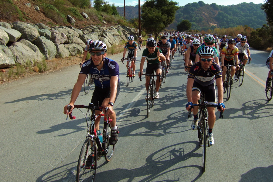 Promenading to the base of Montebello