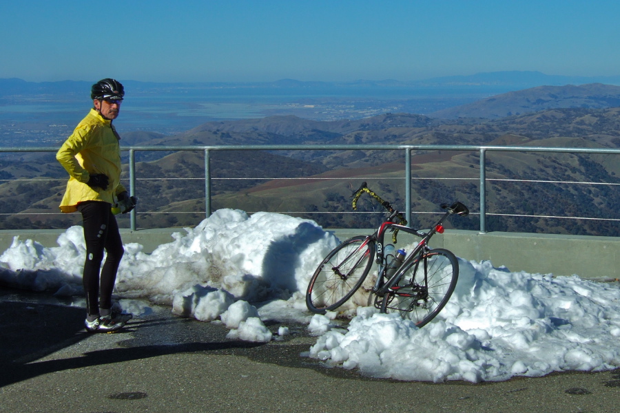 View toward San Francisco and the Bay