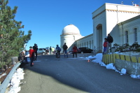 Dan Connelly crosses the line.