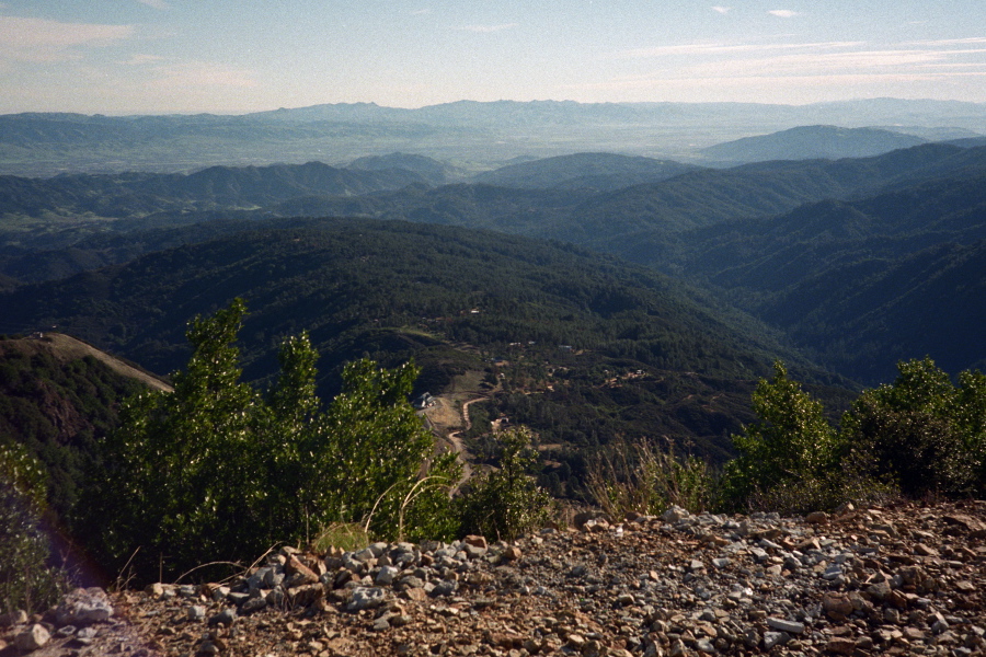 Loma Chiquita from Loma Prieta