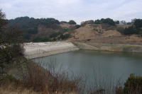 Guadalupe Reservoir Dam from Hicks Rd. (630ft)