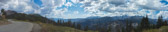 Sweep is from Mammoth Mountain to Banner Peak.