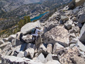 In the background are Long Lake and Chickenfoot Lake.  <br />Photo courtesy of Frank Paysen