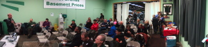 The audience gives Ron Brunner their full attention.