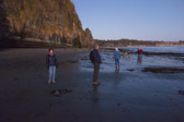 (l to r): Katie, Dave, and Jules (back to camera)