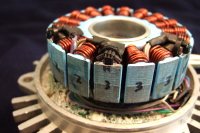Closeup of Hall device position.