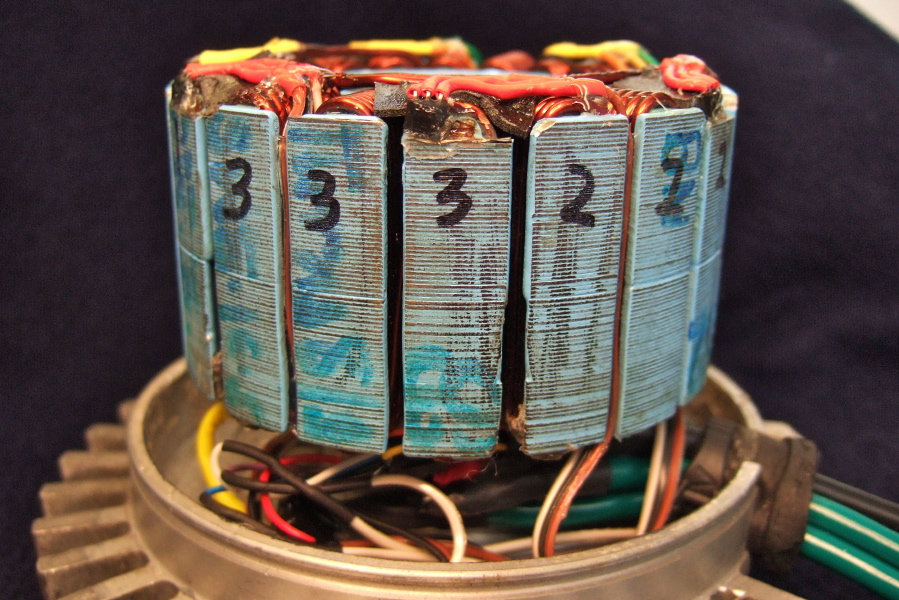 Hall sensor position for Infineon controller, motor wired in wye.