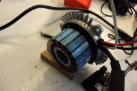 Motor stator.