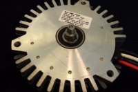 Motor faceplate.