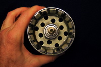 Rotor with 16 N42 magnets.