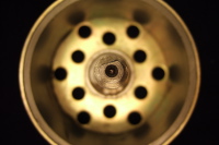 End of shaft showing 