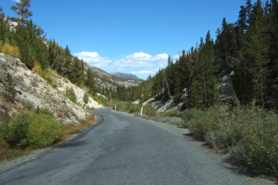 Starting down Rock Creek Canyon from Mosquito Flat