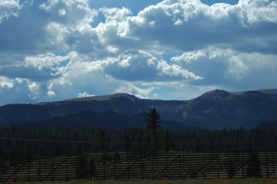 San Joaquin Ridge from US395 near Crestview