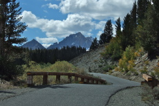 Pyramid Peak (12866ft) and Bear Creek Spire (13720ft)