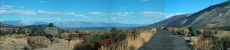 Mammoth Bike Path Panorama, southeast
