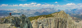 The Ritter Range is in the background.