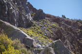 I felt that the hassle of getting across the talus was not worth the effort, given the uncertainty of the route one can see being viable.