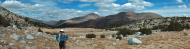 Panorama of the big meadow