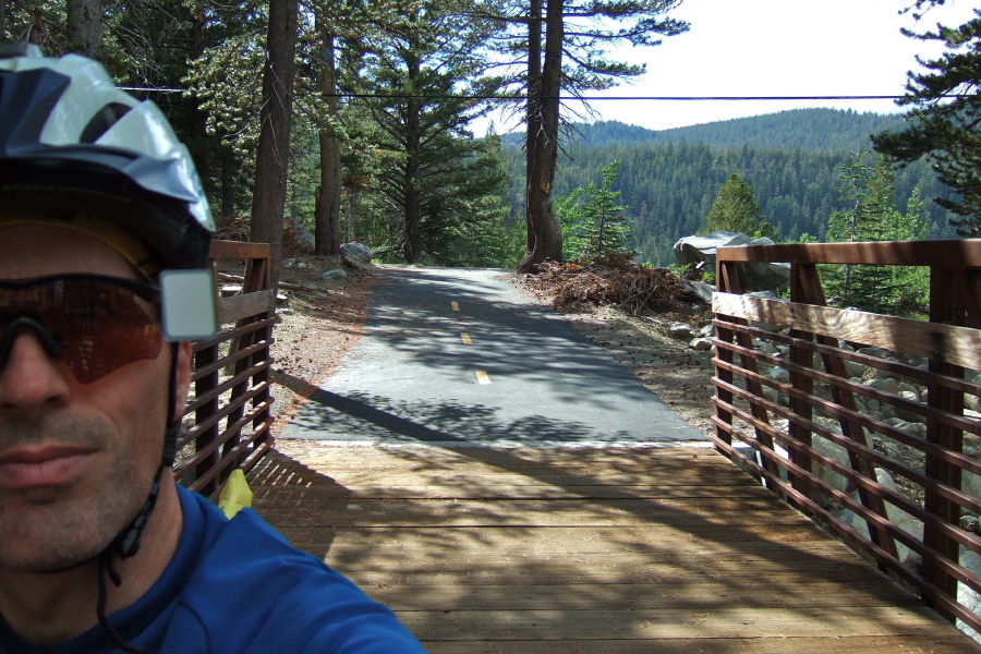 The Scenic Overlook along the bike path.