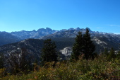 Ritter Range from Minaret Summit