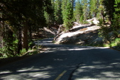 Returning up Minaret Rd.
