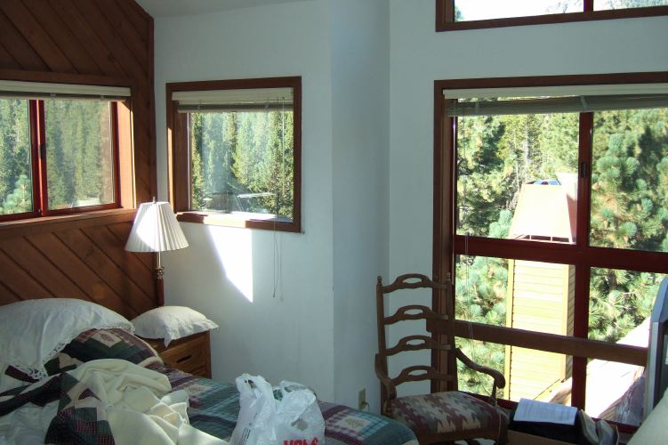 David's corner bedroom.