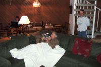 Typical evening activity.