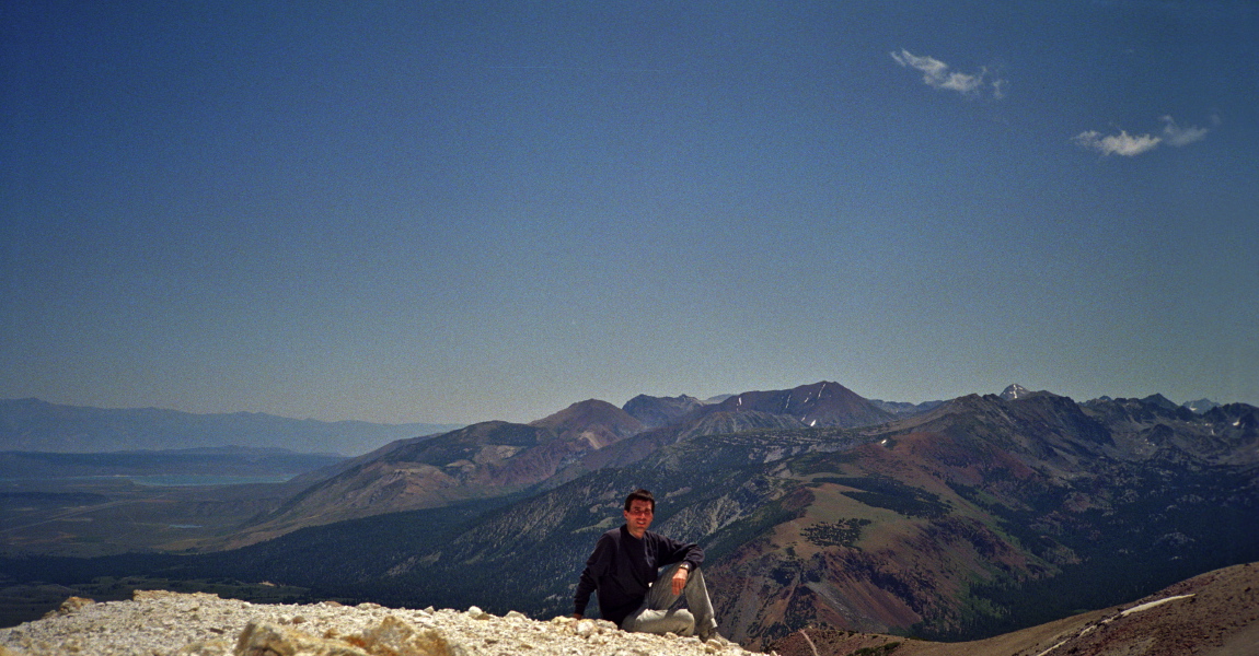 Mammoth Mountain view southeast.