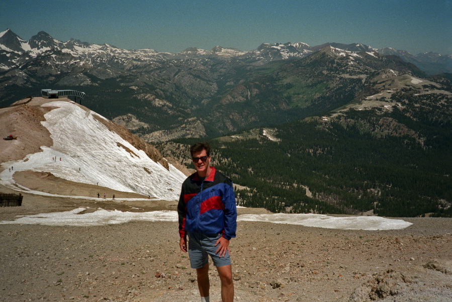 View north from Mammoth Mountain.
