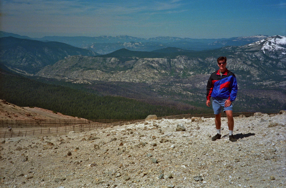 View down the San Joaquin River Canyon from Mammoth Mountain