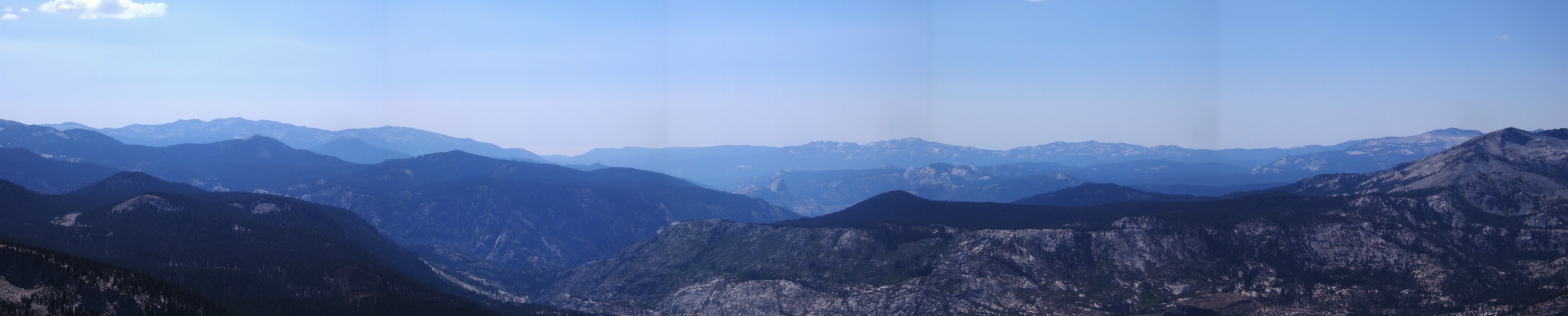San Joaquin River Canyon Panorama.