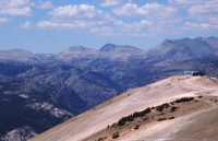 Looking toward the northwest end of Mammoth Mountain.