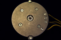 Motor rear plate