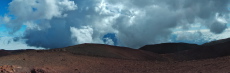 Panorama to the south from the summit.