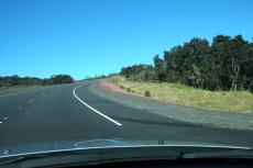 Saddle Road breaks above the clouds into crisp, cool air.