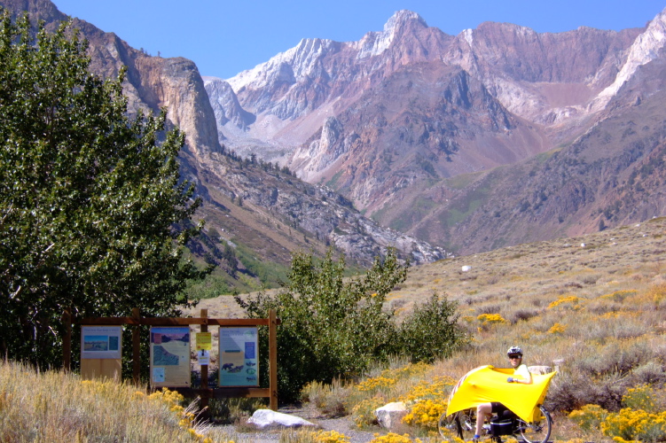 Bill at the McGee Creek Trailhead.