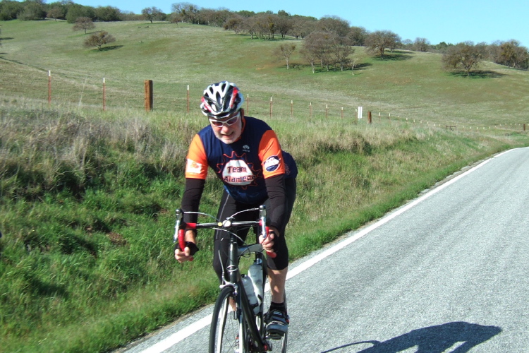 Team Alameda heads up to Dry Lake Valley.