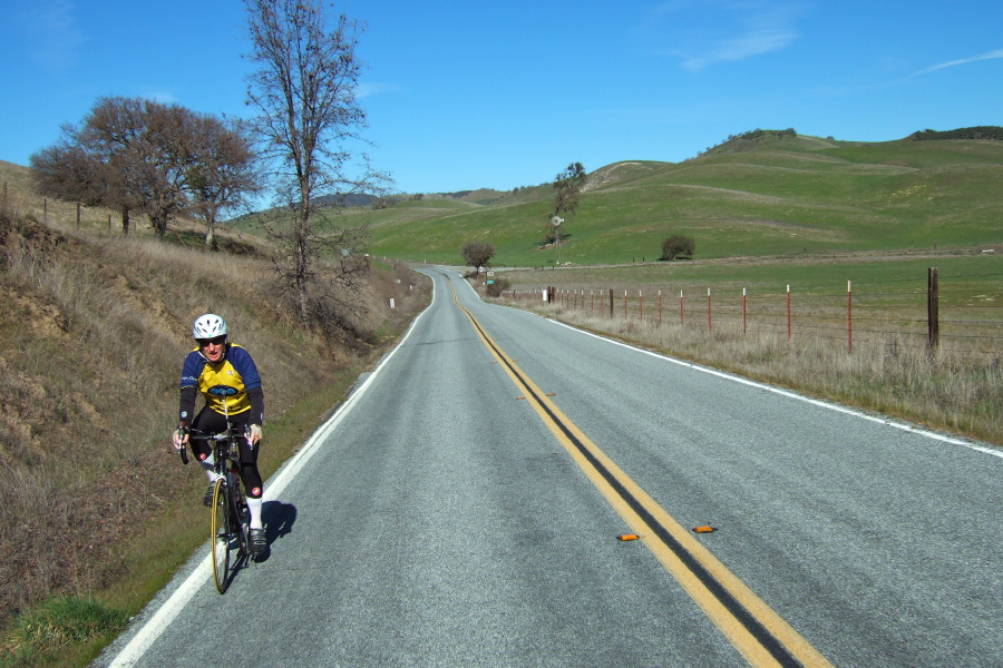? climbs the hill into Dry Lake Valley south of San Benito Lateral.