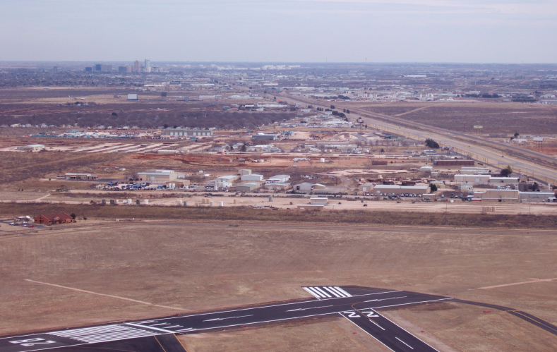 Leaving Midland, TX.