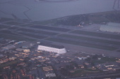 Hangar One at Moffet Field.