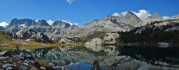 Minarets, Ritter, and Banner at Ediza Lake