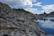Eastern shore of Cecile Lake