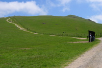 Mission Peak outhouse. (1930ft)