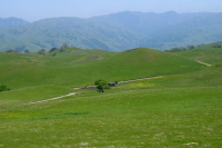 Old ranch building on the east slope of Mt. Allison (2440ft)