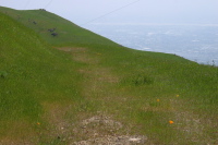 Trail to Monument (north) Peak. (2570ft)