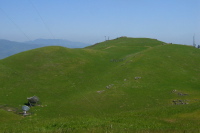 Mt. Hamilton and Monument (south) Peak from Monument (west) Peak. (2540ft)