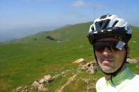 Bill on Monument (west) Peak. (2540ft)