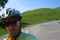 Back onto asphalt. (580ft)