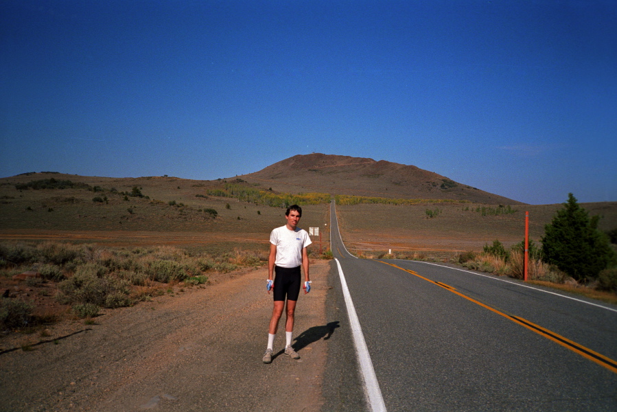 Bill at the Monitor Pass false summit.