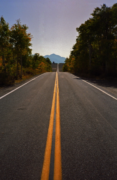 Monitor Pass false summit from Monitor Pass.